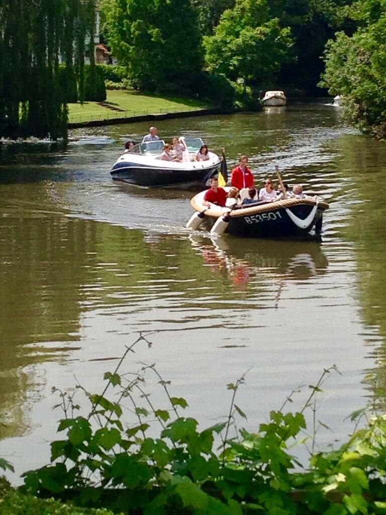 Boat Trip on the River Lys