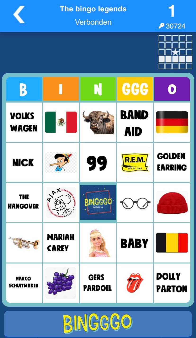 Waanzinnige trivia Bingo op jouw mobiele telefoon