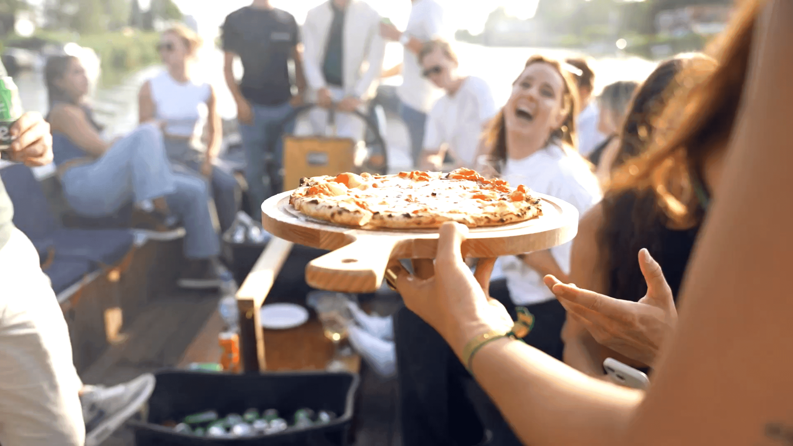 Pizza workshop te water!