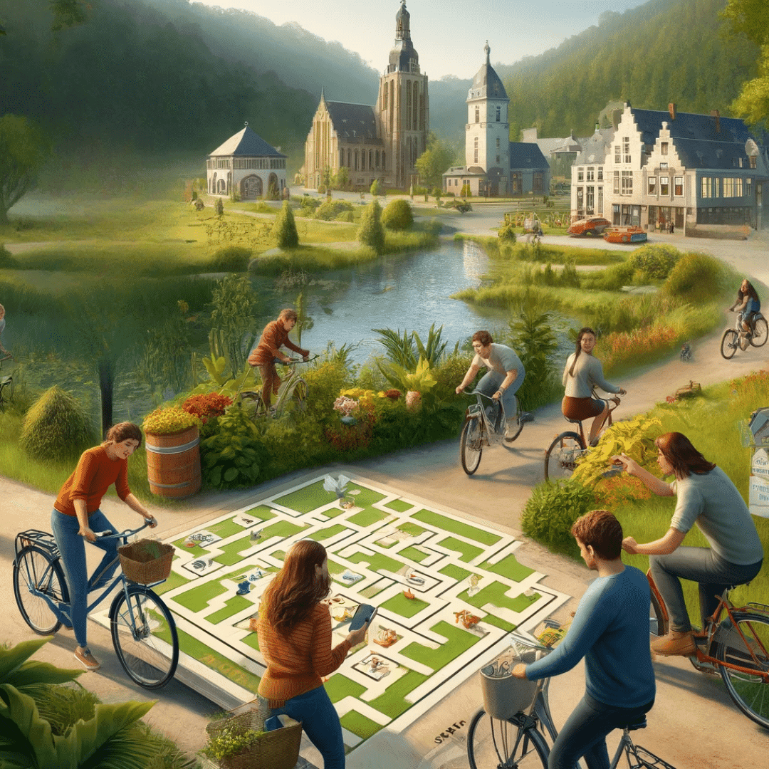 Escape fietstocht