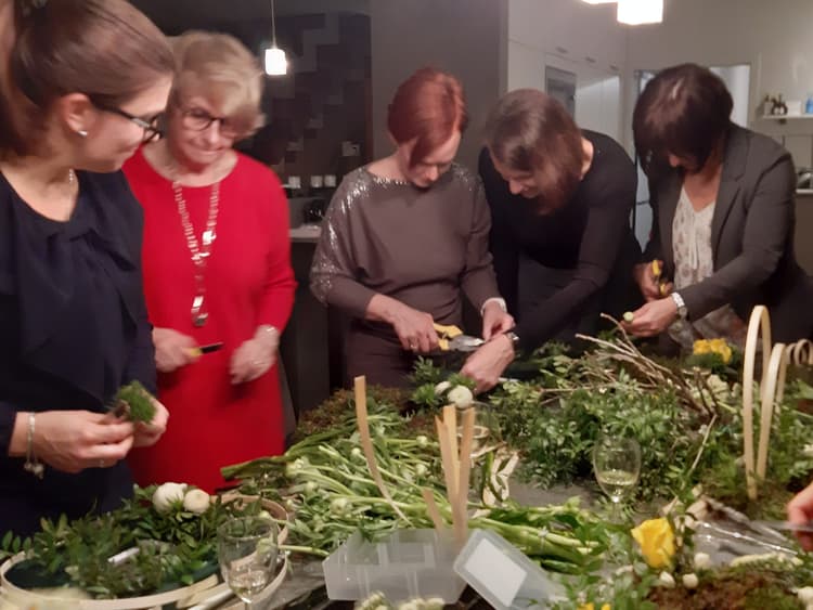 Workshop "Creative with Flowers" - Header