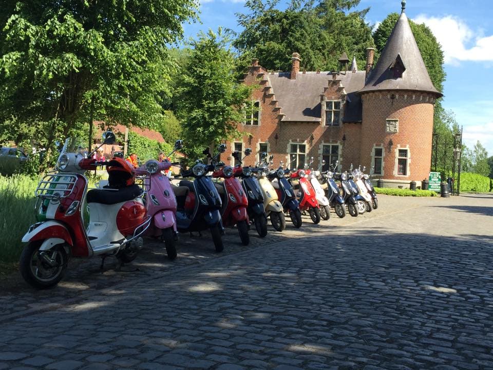 Vespa - lunch - boottocht
