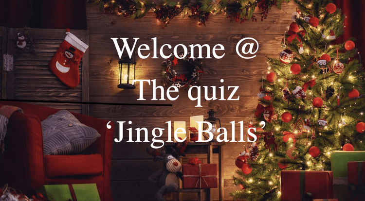 Online kerstquiz Jingle Balls - Header