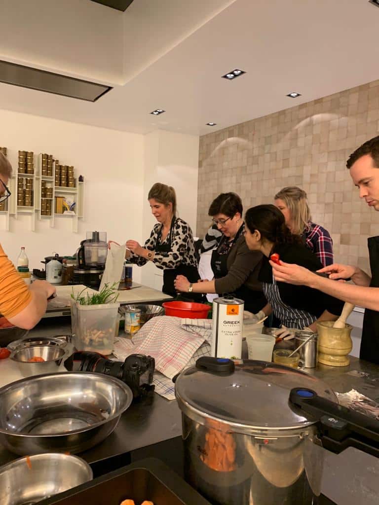 Atelier de cuisine sur mesure
