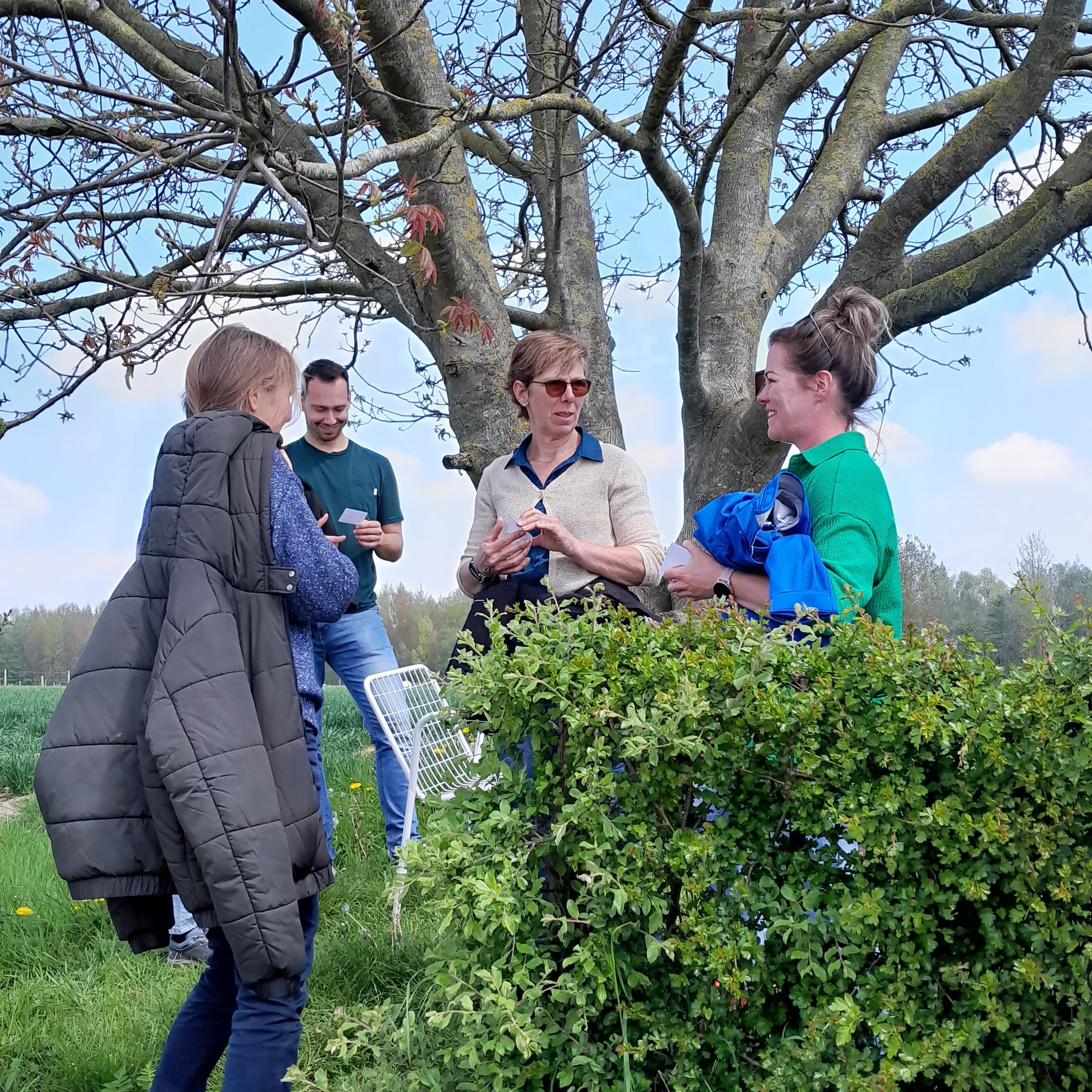 Groei in groep - teambuilding 4-in-1 in het groen header image