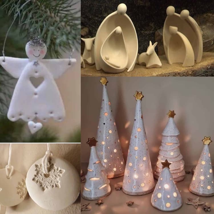 Kerstdecoratie in keramiek - Header