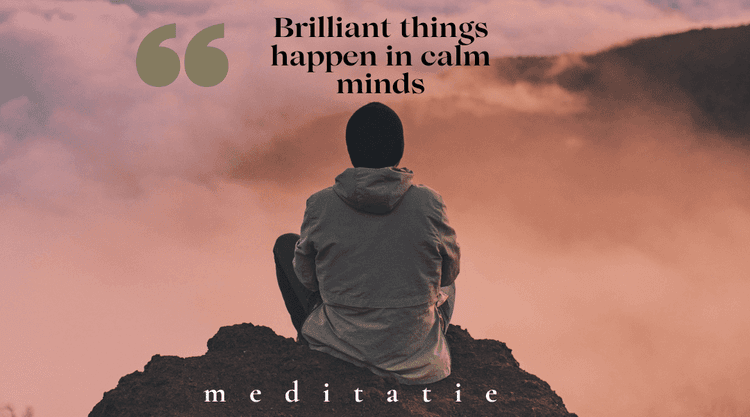 Brilliant things happen in calm minds (2)