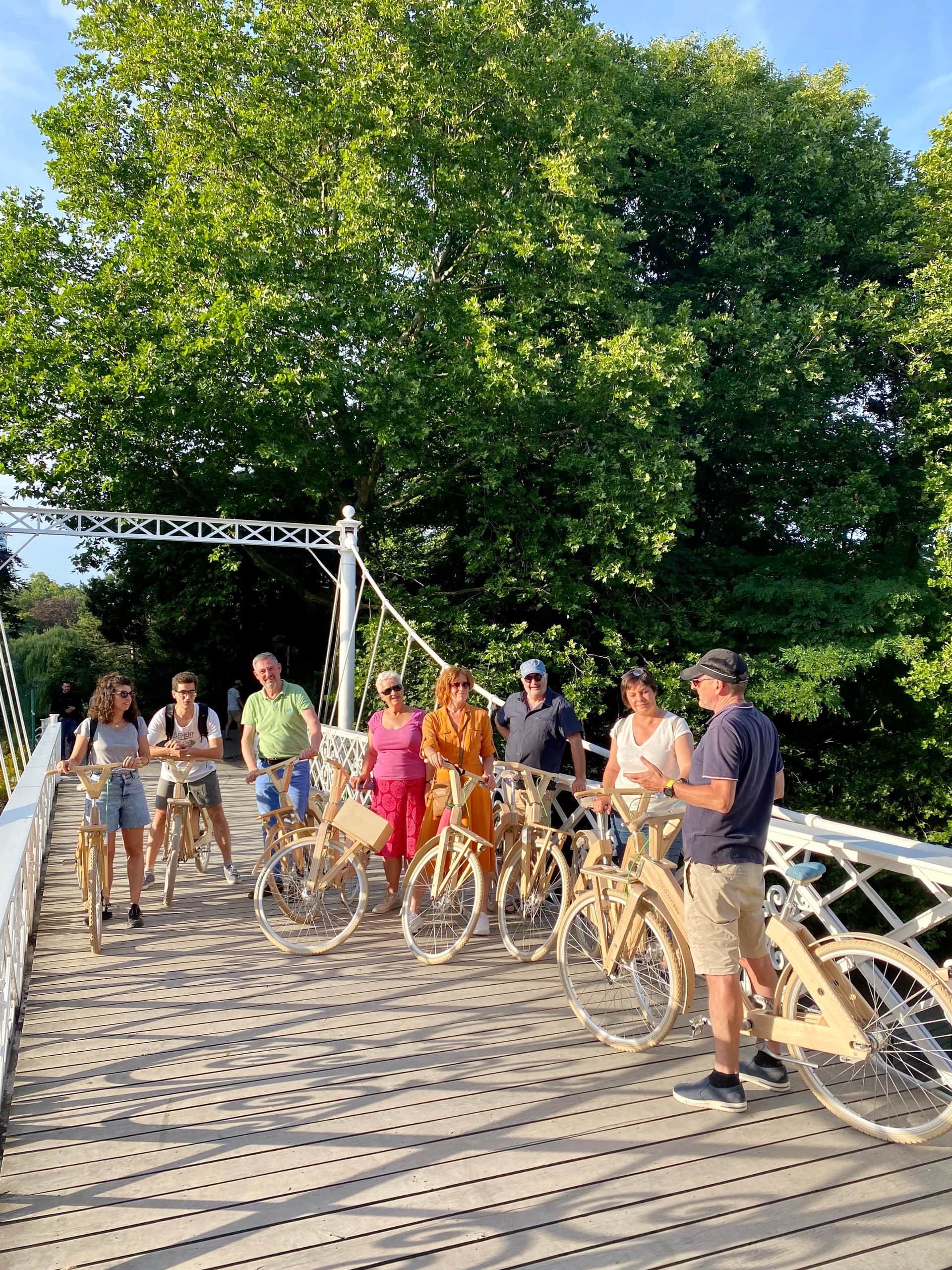 Eco-tour op houten fietsen in Antwerpen header image