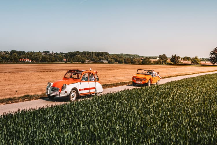 Nostalgische rondrit met een 2CV - Header