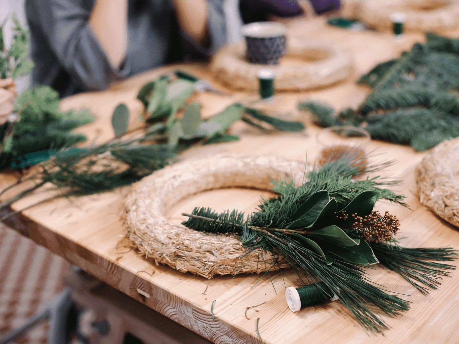 Kerstkrans maken header image