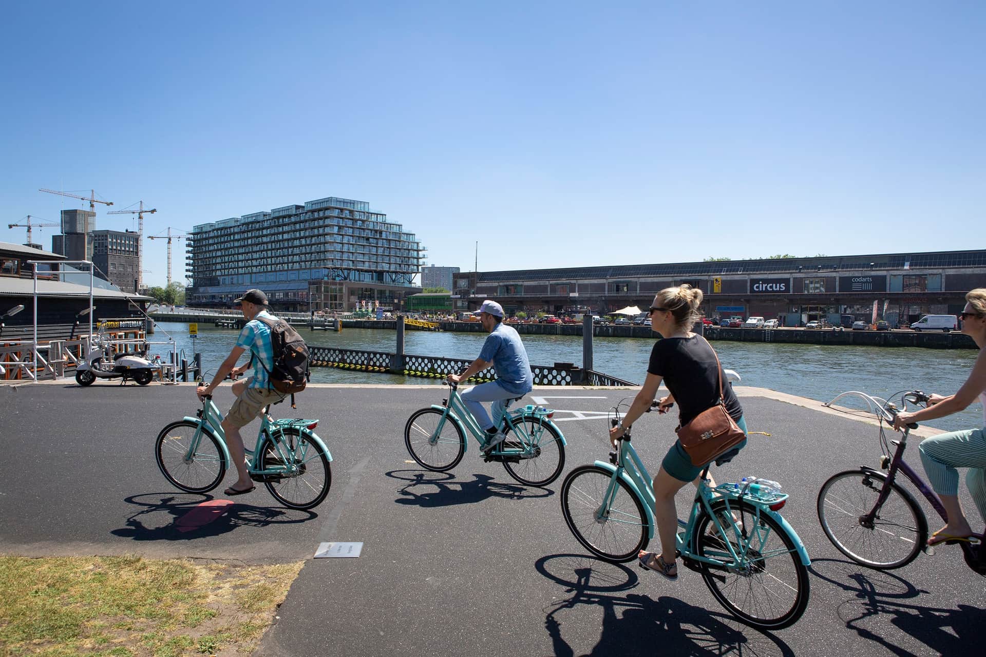 Rotterdam Highlights fietstour header image