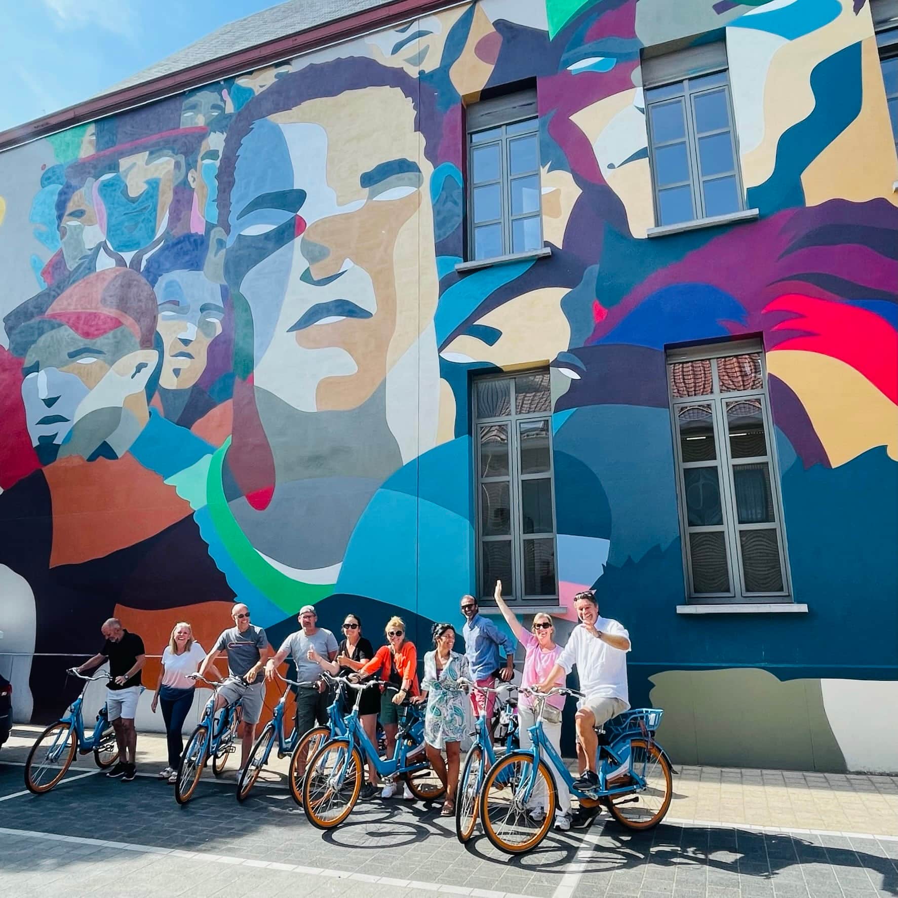 Fietstour "Street Art Mechelen" header image