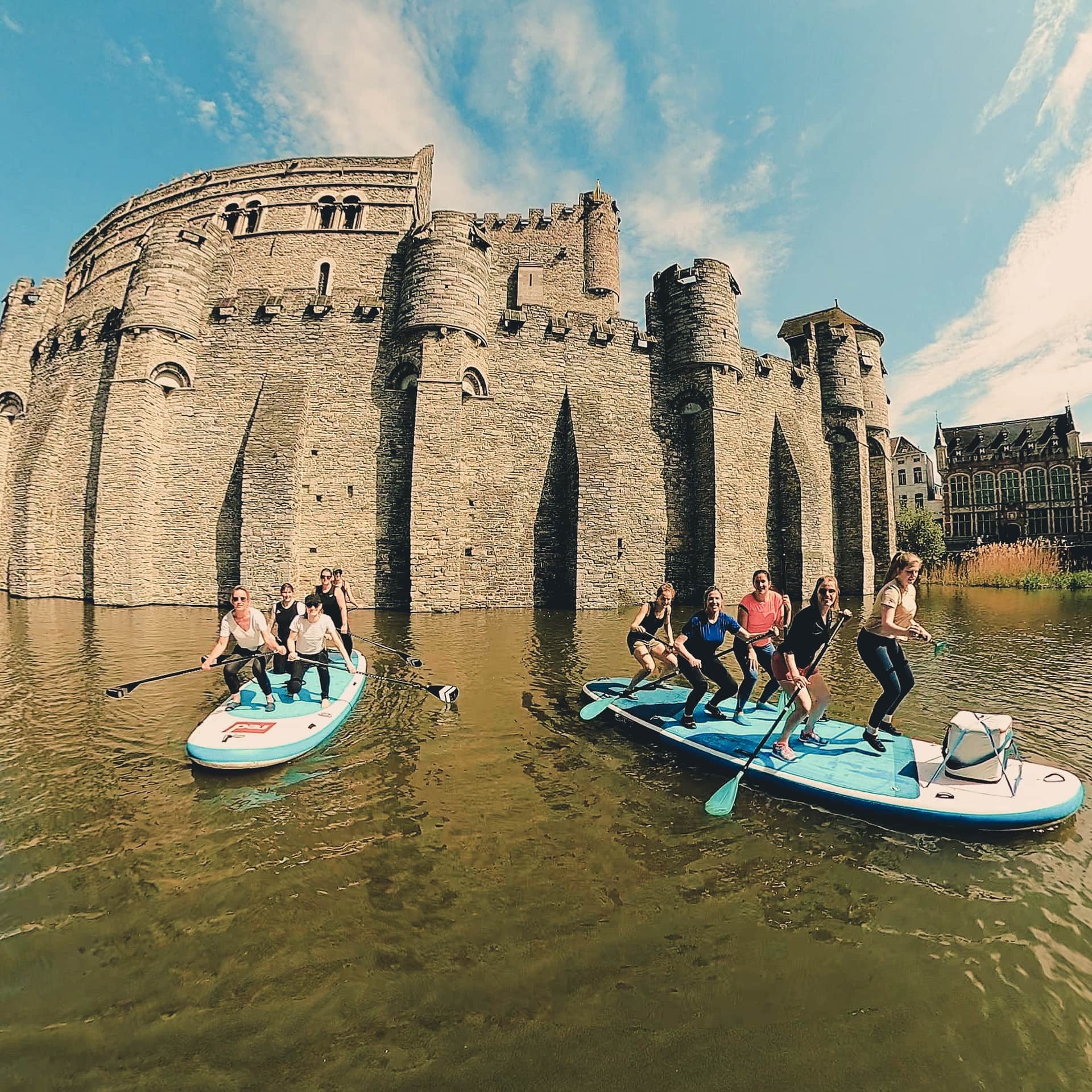 SUP tour Rondje Gent header image