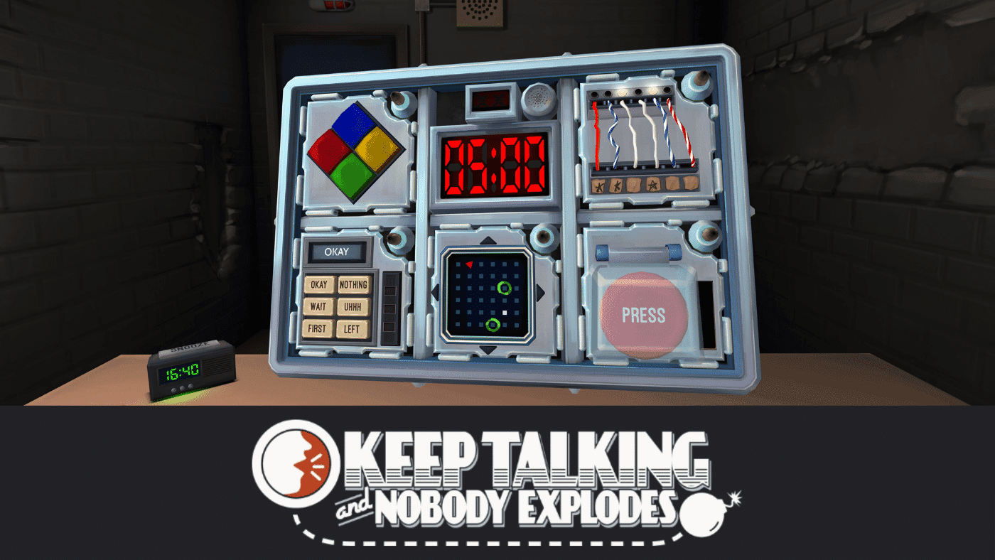 Keep Talking and Nobody Explodes - Test Je Team's Communicatie header image