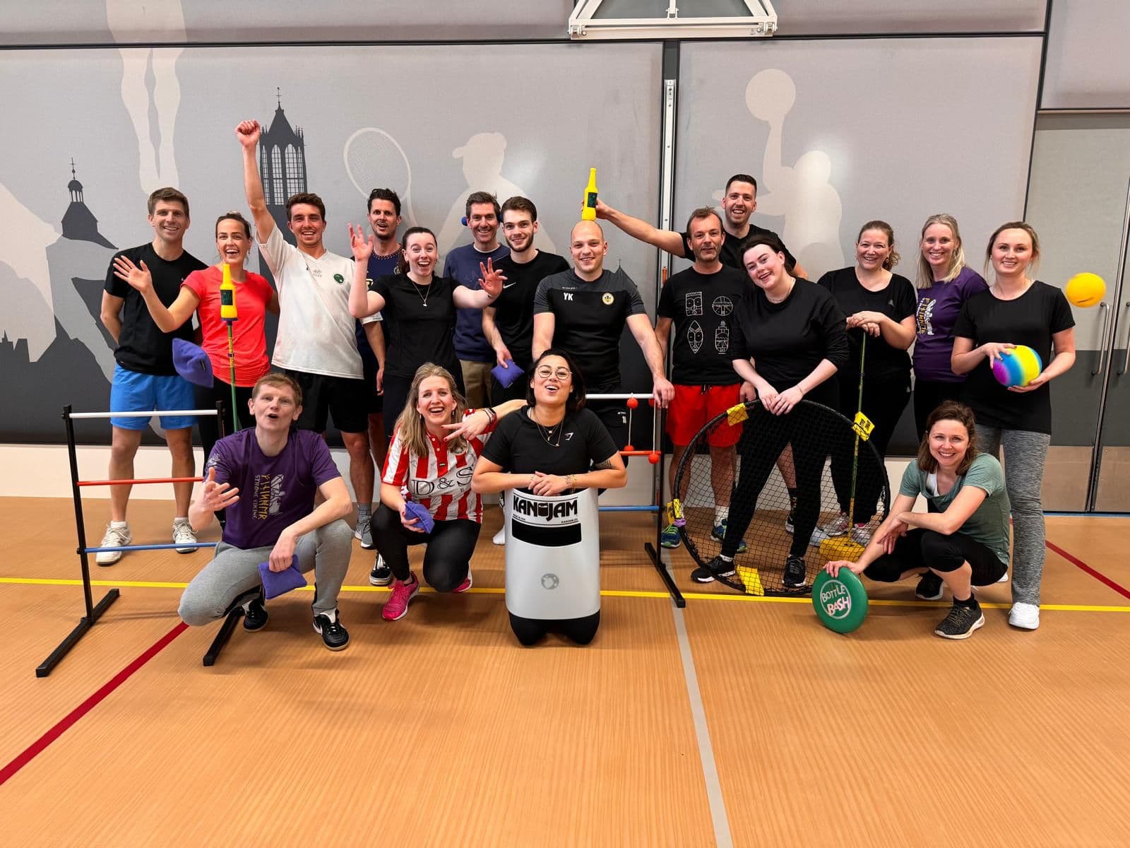 Amerikaanse spellen en sporten - actief plezier voor Iedereen